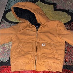 Carhartt Kids' Tan Hooded coat